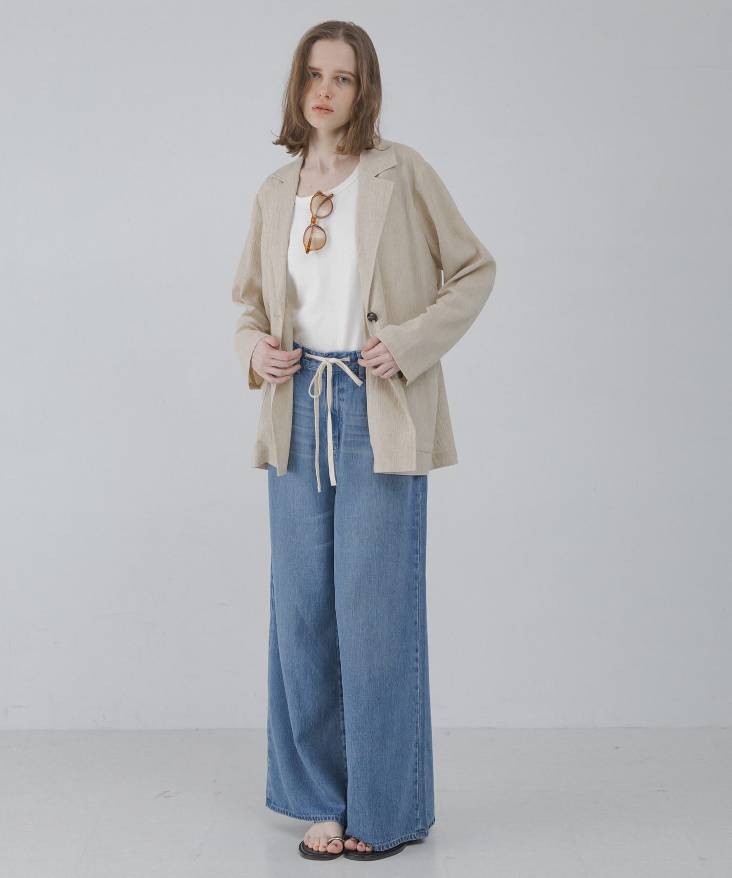 Sonny Label 「リネン混ライトシアージャケット」|その他|