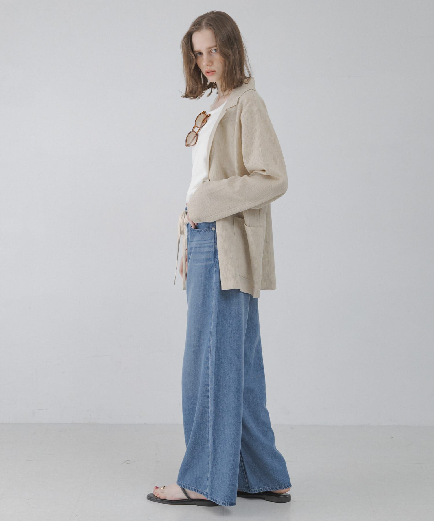 Sonny Label 「リネン混ライトシアージャケット」|その他|