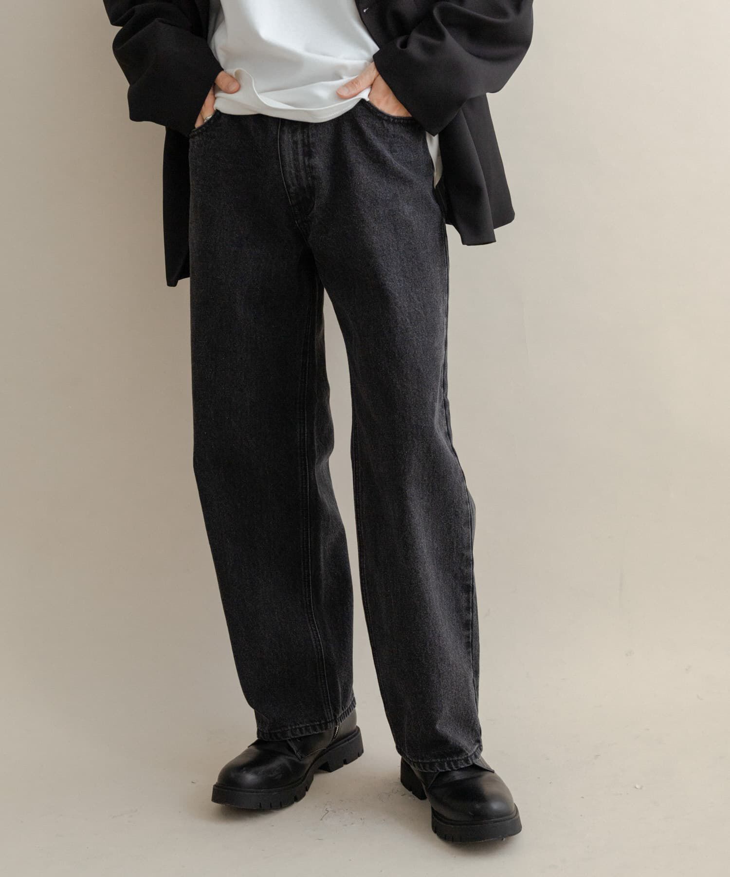 SENSE OF PLACE by URBAN RESEARCH「ストレートデニムパンツ」|デニム|