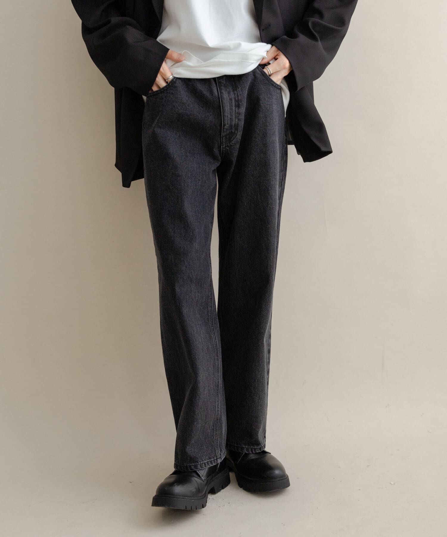 SENSE OF PLACE by URBAN RESEARCH「ストレートデニムパンツ」|デニム|
