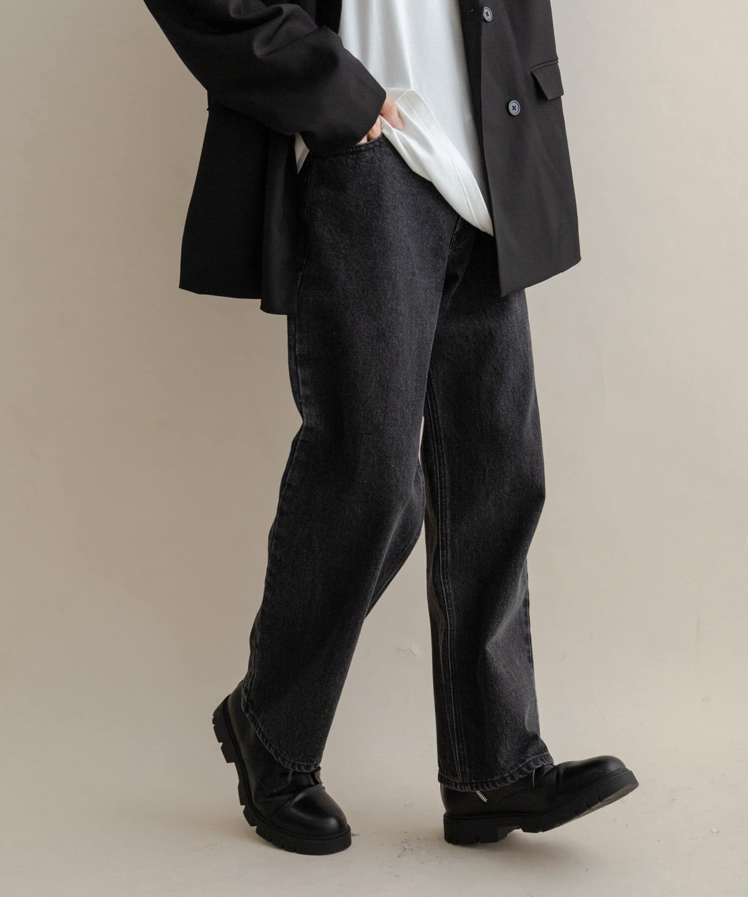 SENSE OF PLACE by URBAN RESEARCH「ストレートデニムパンツ」|デニム|