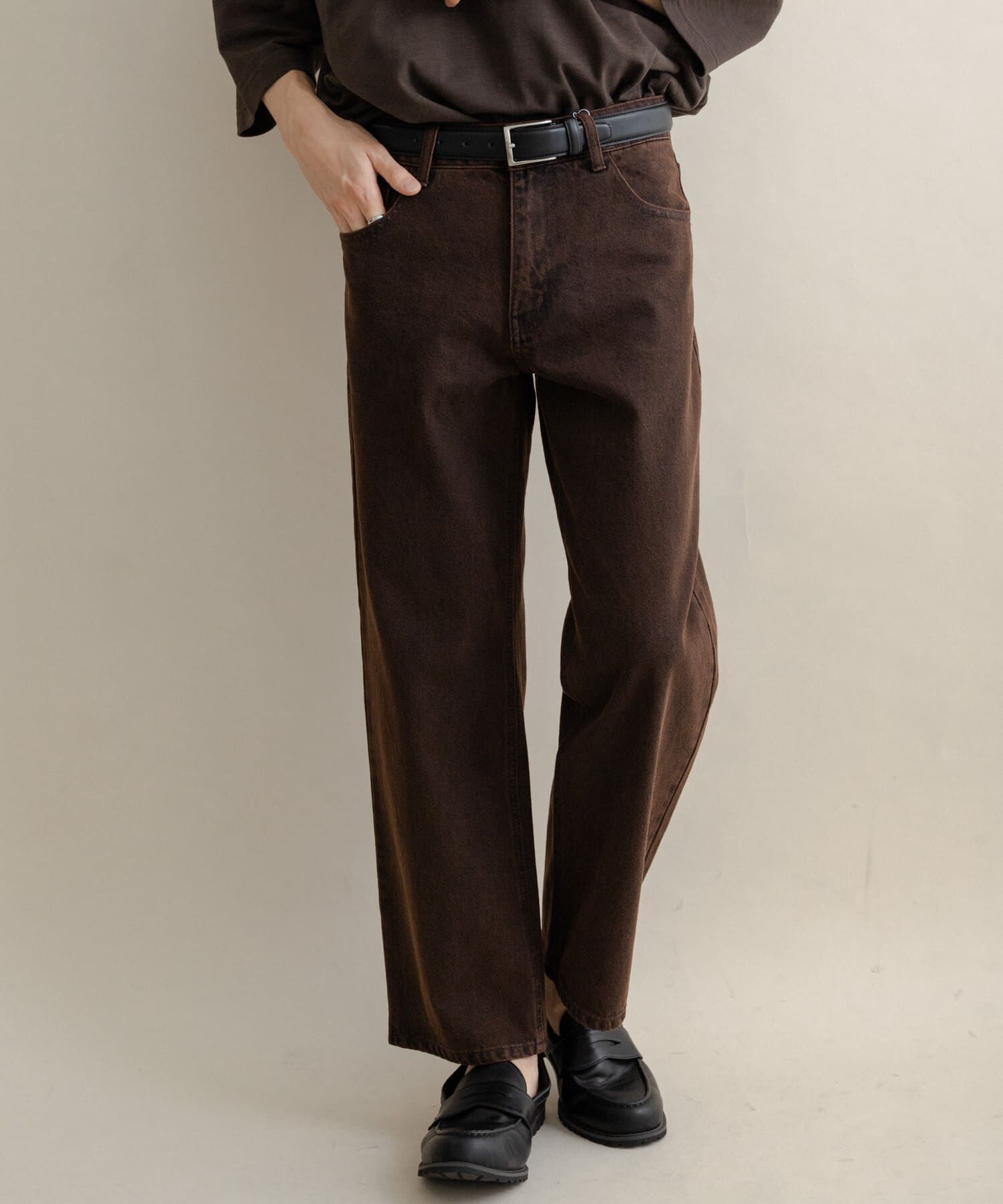 SENSE OF PLACE by URBAN RESEARCH「ストレートデニムパンツ」|デニム|