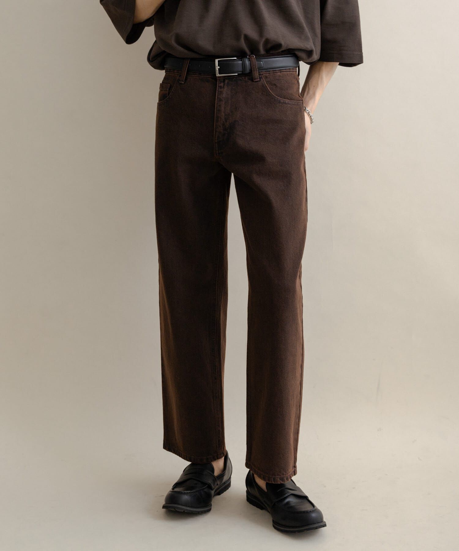 SENSE OF PLACE by URBAN RESEARCH「ストレートデニムパンツ」|デニム|