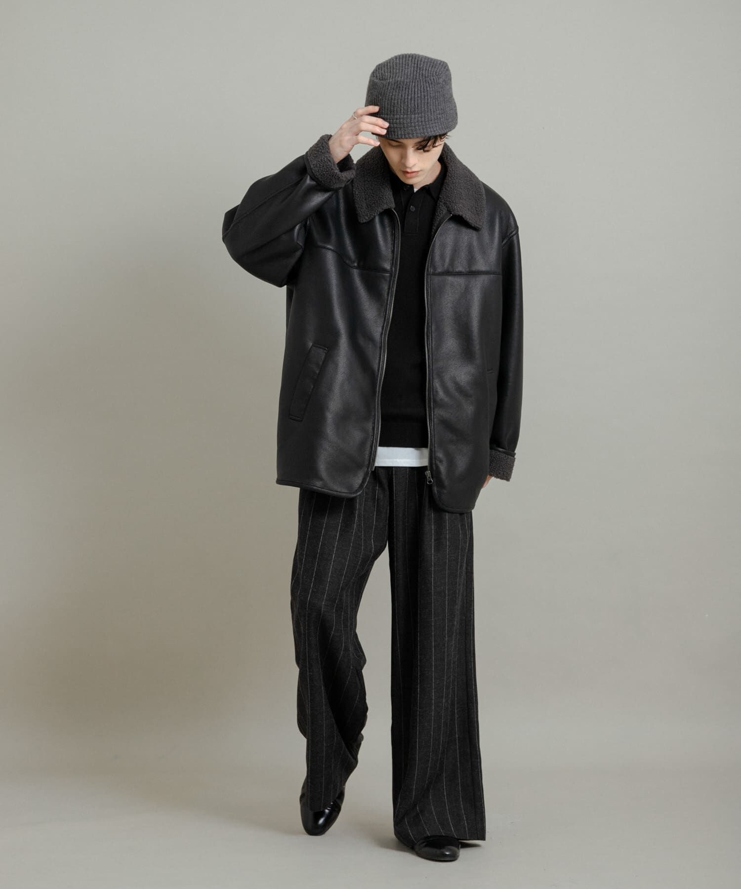 SENSE OF PLACE by URBAN RESEARCH「アソートボアブルゾン」|ブルゾン・スタジャン|