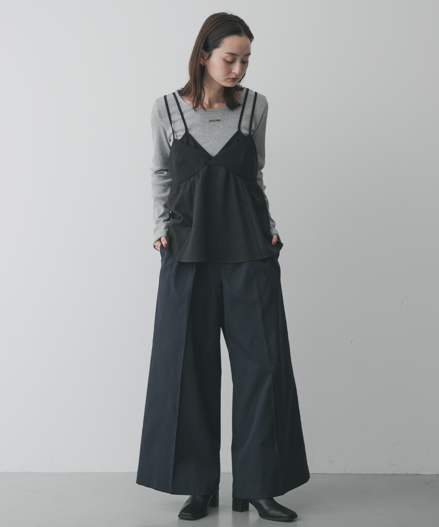 SENSE OF PLACE by URBAN RESEARCH「プレートツキバレエネックトップ」|Tシャツ・カットソー|