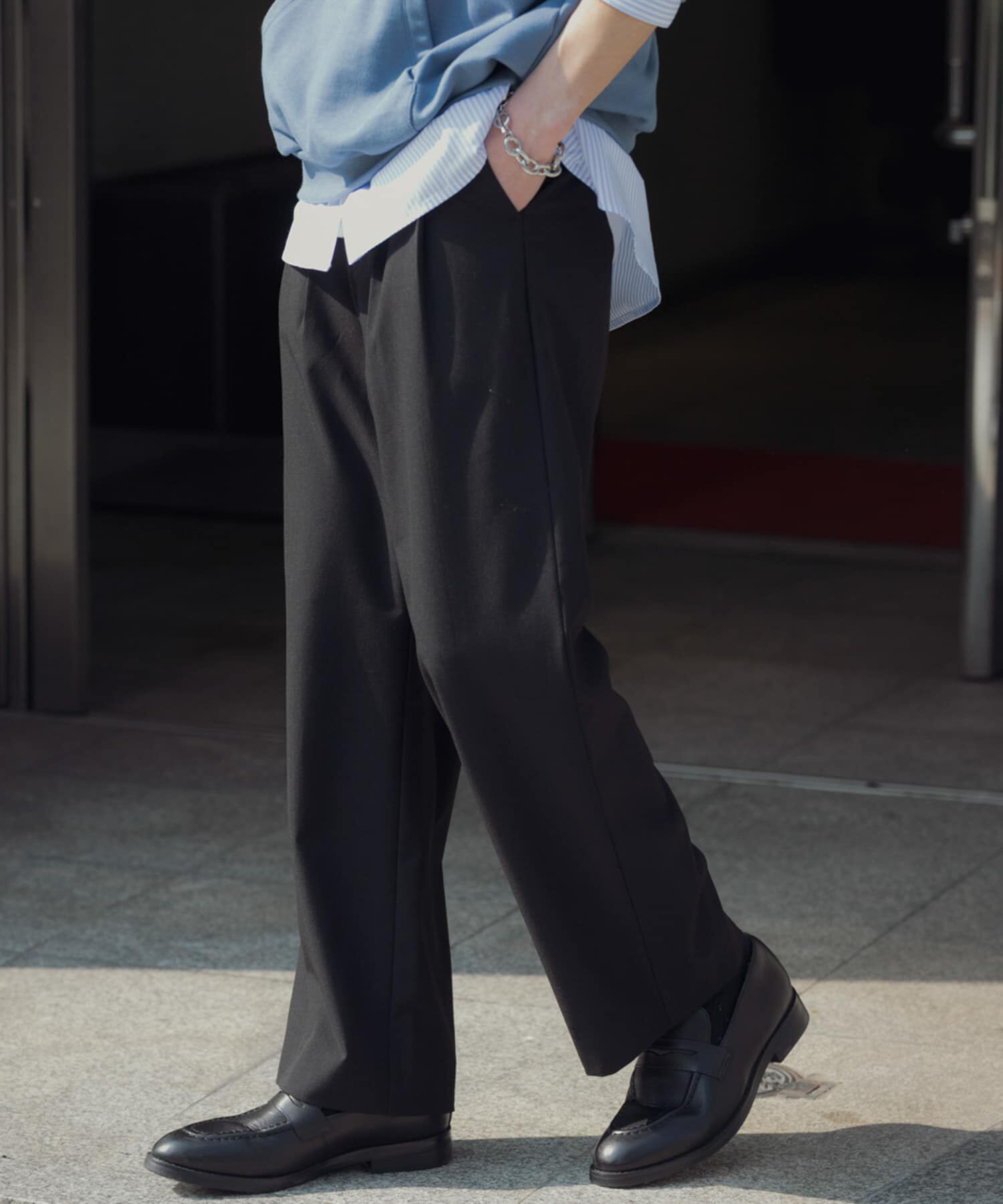 SENSE OF PLACE by URBAN RESEARCH「ダブルタックワイドパンツ」|その他|