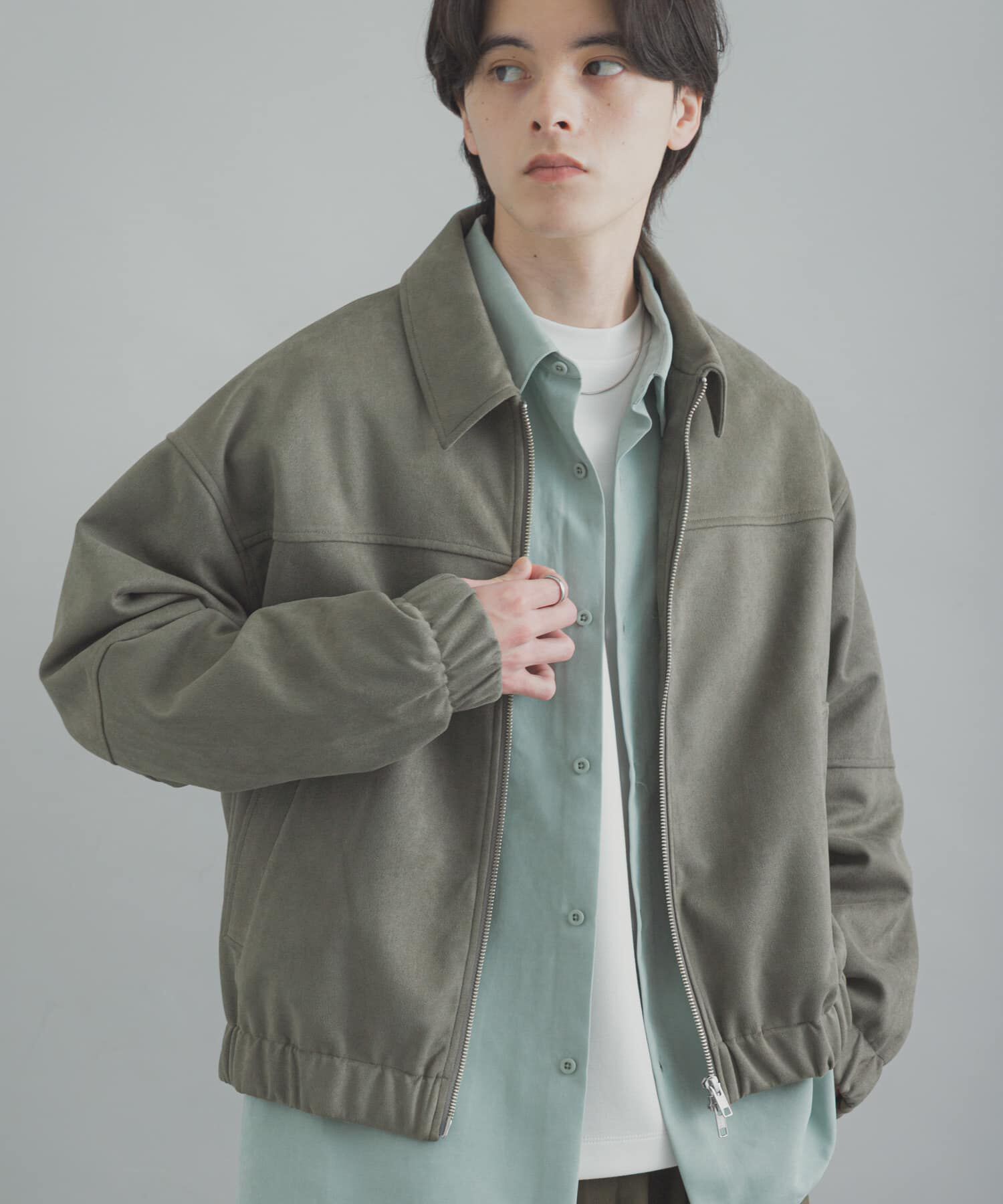 SENSE OF PLACE by URBAN RESEARCH「F/S ZIPブルゾン」|ブルゾン・スタジャン|