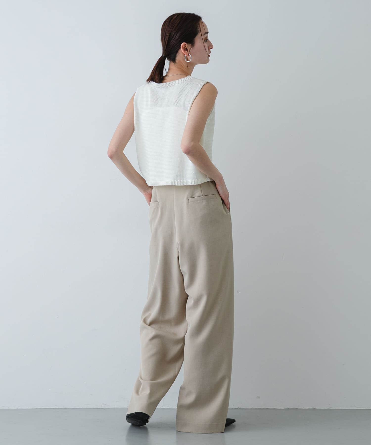 SENSE OF PLACE by URBAN RESEARCH「『イージーケア/速乾/UVカット/接触冷感』ツータックルーズスラックス」|その他|