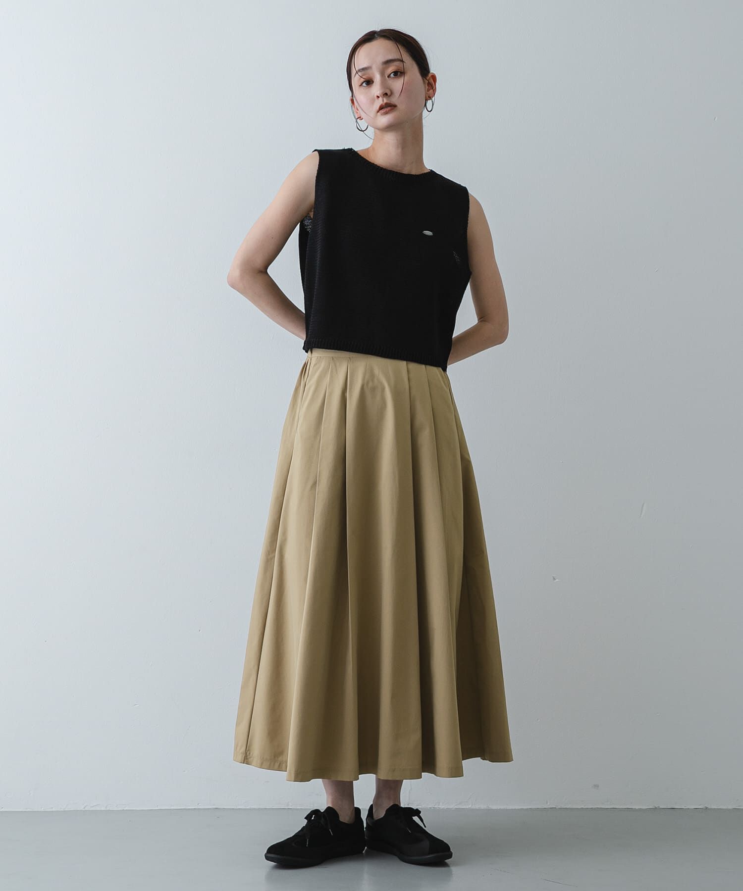 SENSE OF PLACE by URBAN RESEARCH「タックボリュームスカート」|スカート|