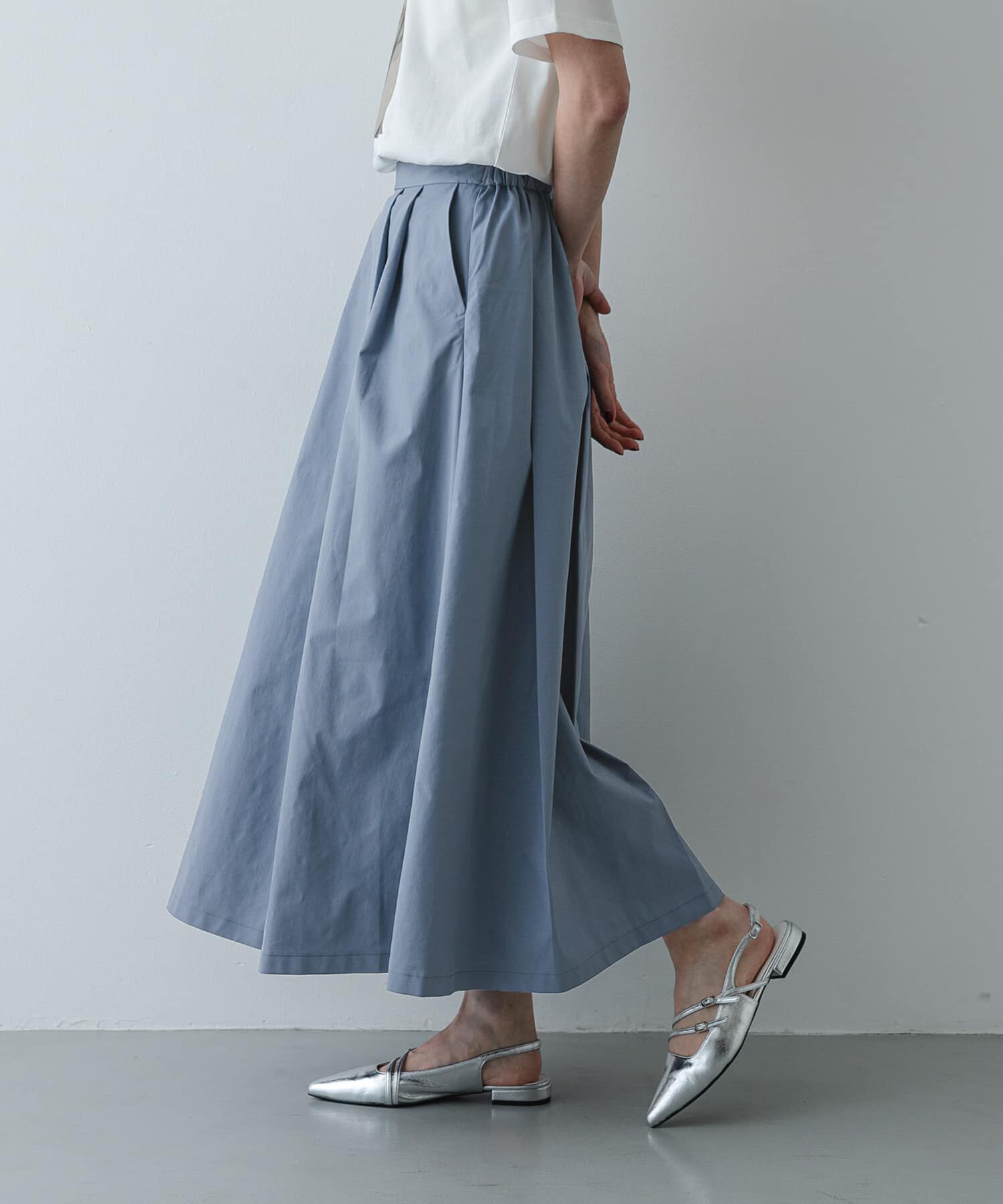 SENSE OF PLACE by URBAN RESEARCH「タックボリュームスカート」|スカート|