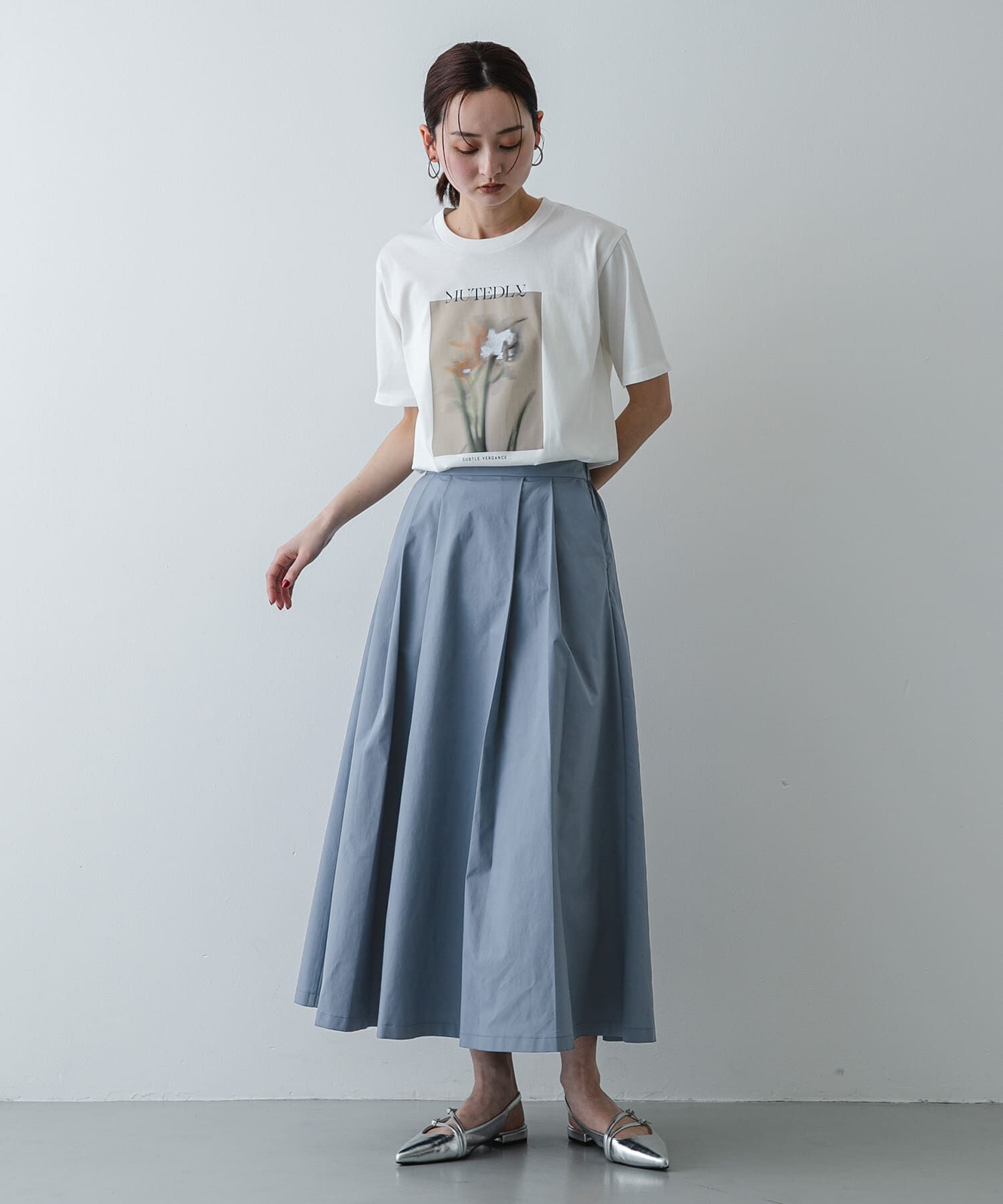 SENSE OF PLACE by URBAN RESEARCH「タックボリュームスカート」|スカート|