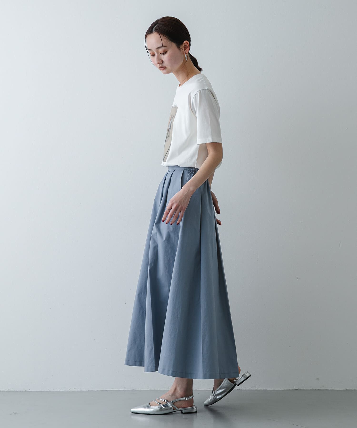 SENSE OF PLACE by URBAN RESEARCH「タックボリュームスカート」|スカート|