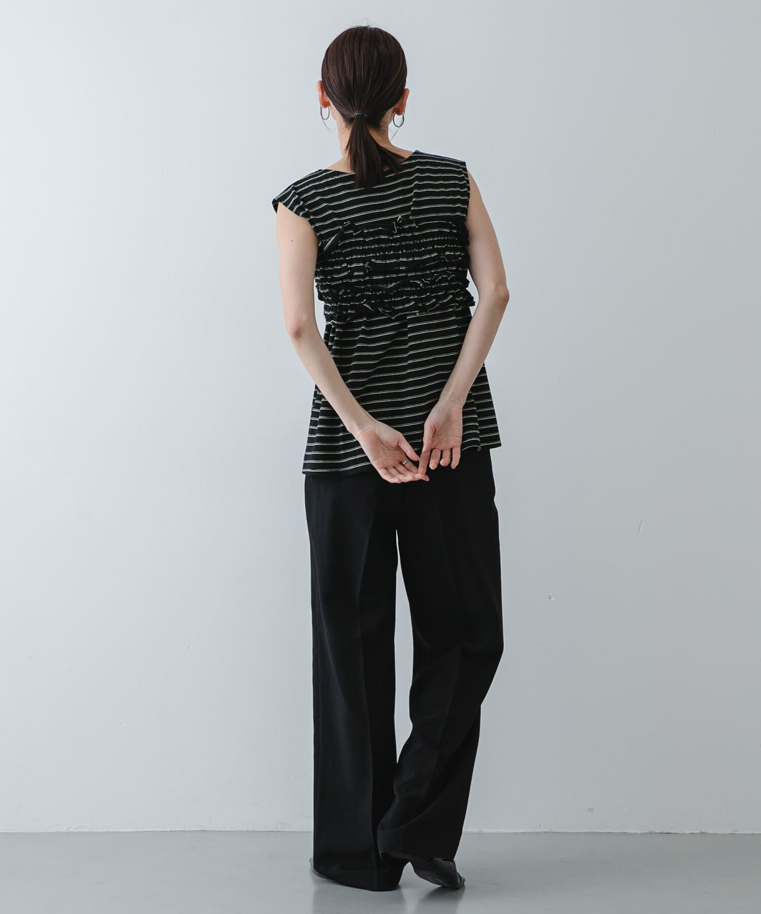 SENSE OF PLACE by URBAN RESEARCH「ボーダーカットビスチェセット」|Tシャツ・カットソー|