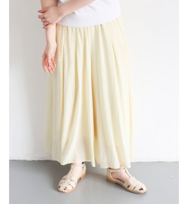  「シアーギャザーガウチョパンツ」|その他|