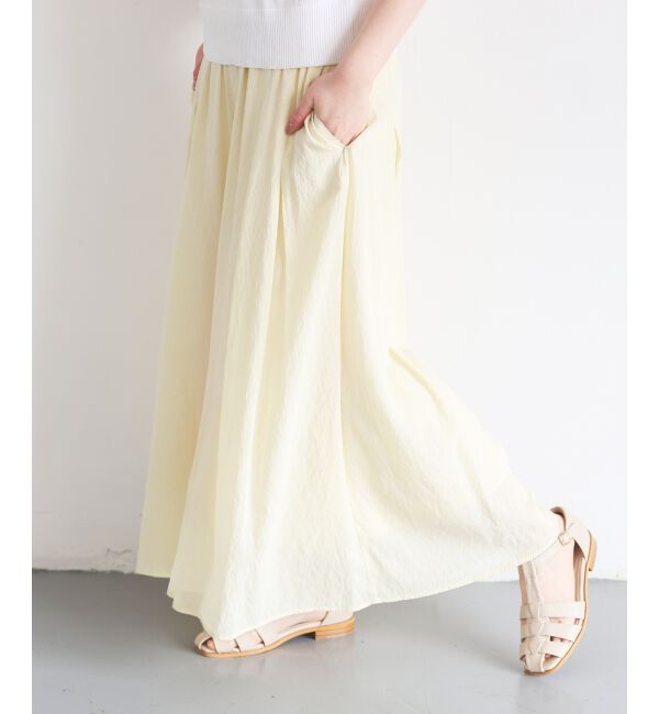  「シアーギャザーガウチョパンツ」|その他|