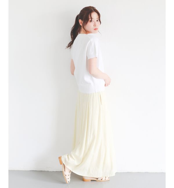  「シアーギャザーガウチョパンツ」|その他|