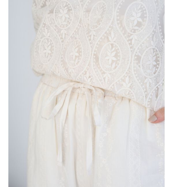  「vaneumレースファブリックドッキングパンツ」|その他|