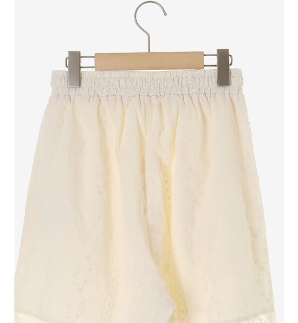  「vaneumレースファブリックドッキングパンツ」|その他|