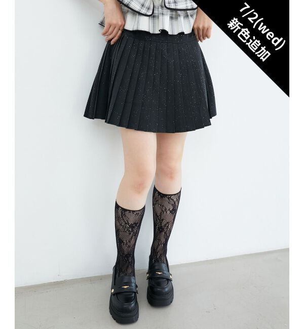  「◎アソートプリーツスカート」|スカート|ブラック