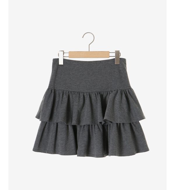  「ティアードフリルミニスカパン」|スカート|