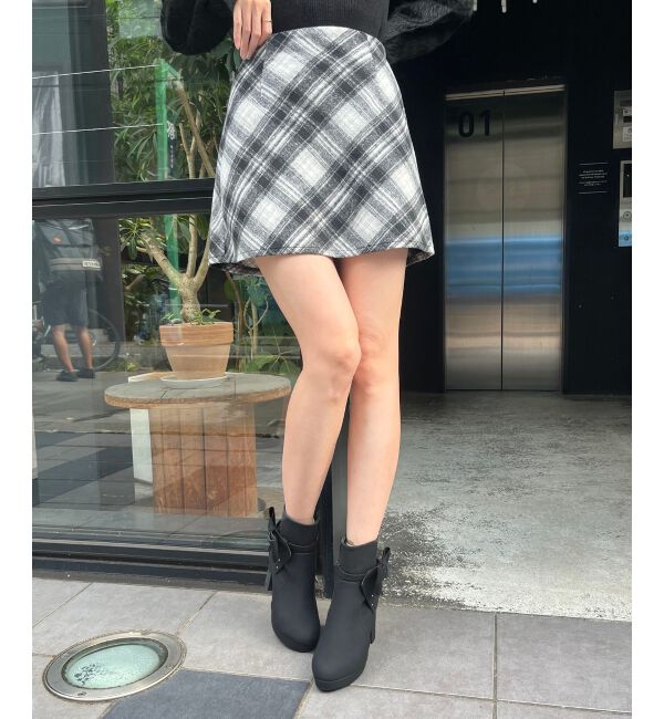  「3WAYビジューリボンブーツ」|ショートブーツ|