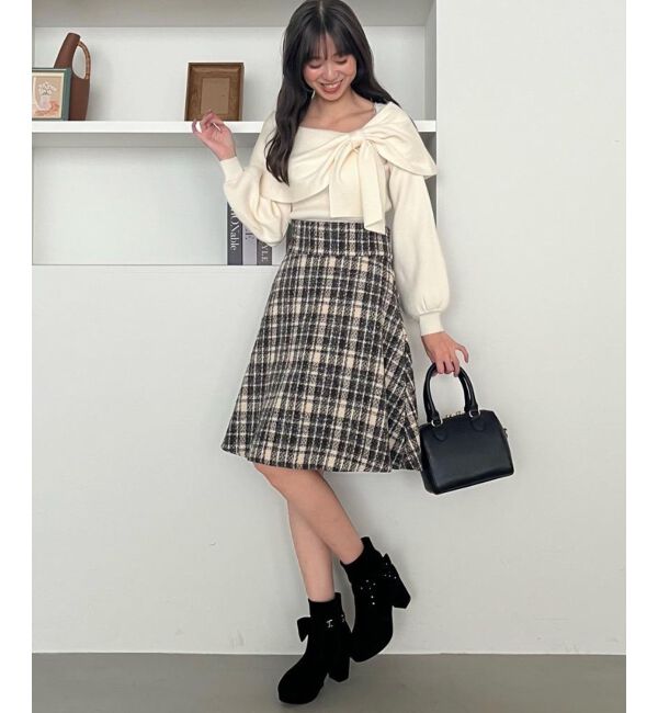  「3WAYビジューリボンブーツ」|ショートブーツ|