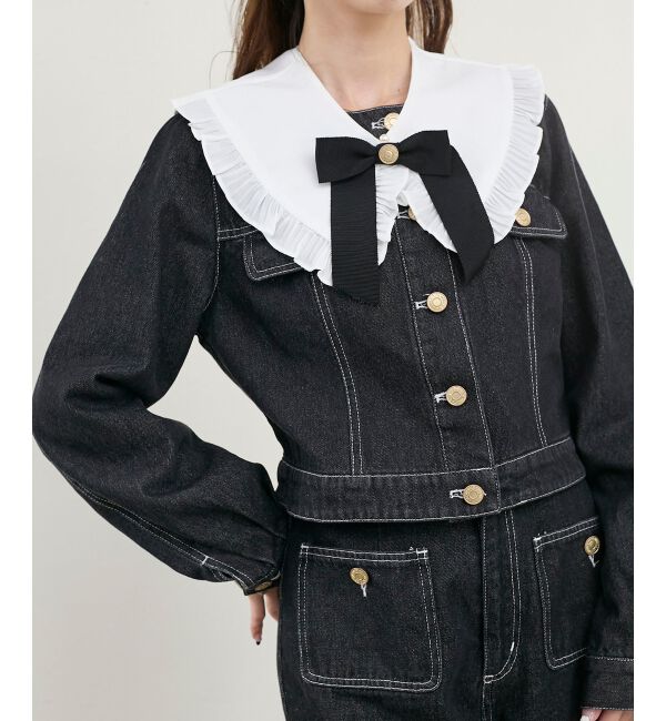  「フリルカラー＆ブローチセットGジャン」|その他|