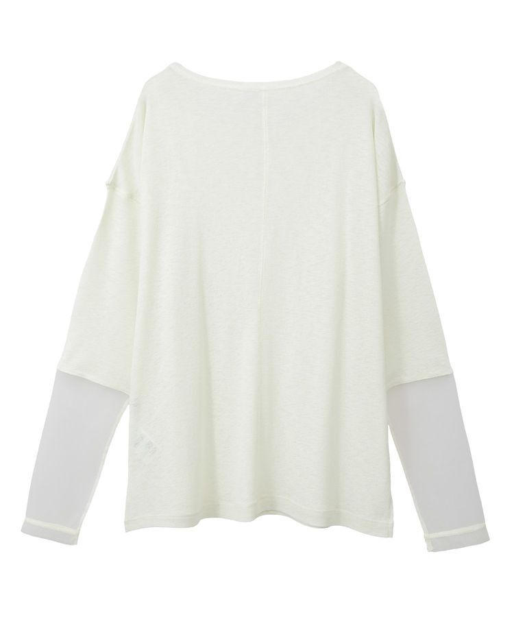 earth music&ecology「ラメシアースリーブプルオーバー」|Tシャツ・カットソー|