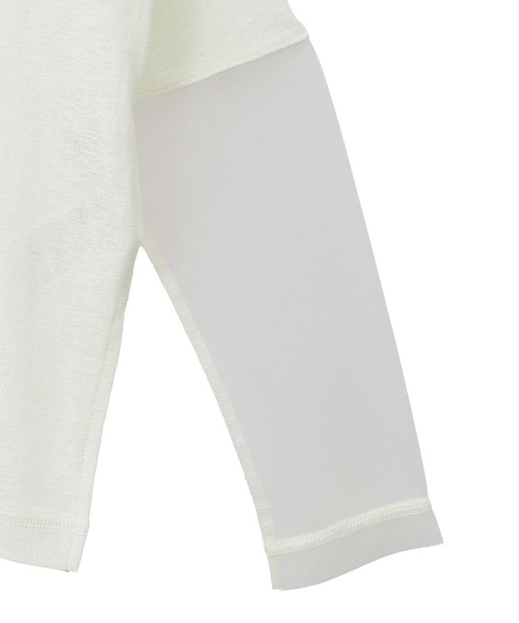 earth music&ecology「ラメシアースリーブプルオーバー」|Tシャツ・カットソー|