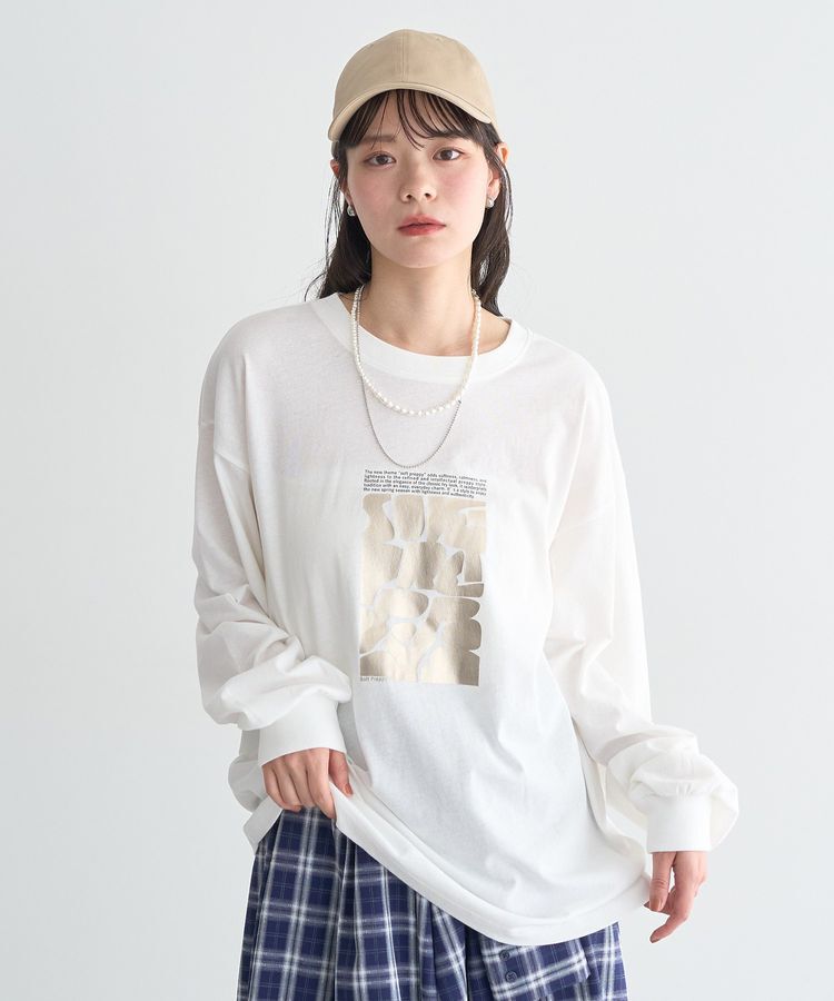 earth music&ecology「アソートグラフィックロンT」|Tシャツ・カットソー|