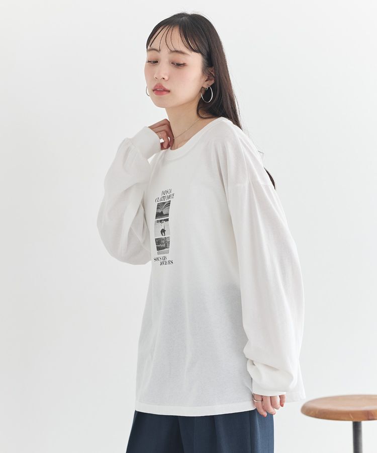 earth music&ecology「アソートグラフィックロンT」|Tシャツ・カットソー|