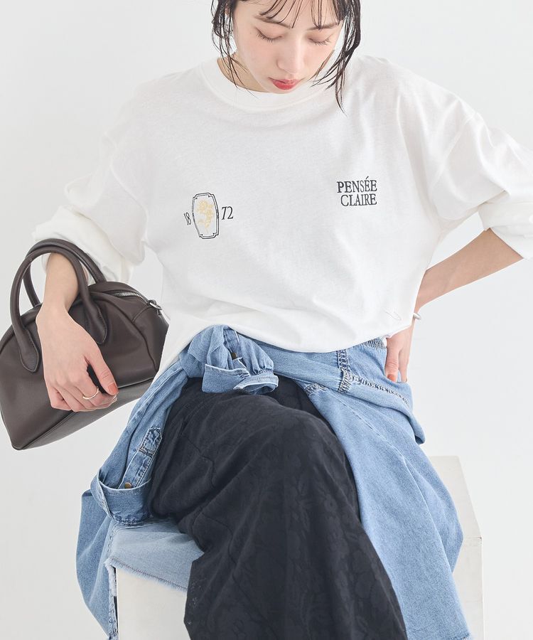 earth music&ecology「アソートグラフィックロンT」|Tシャツ・カットソー|