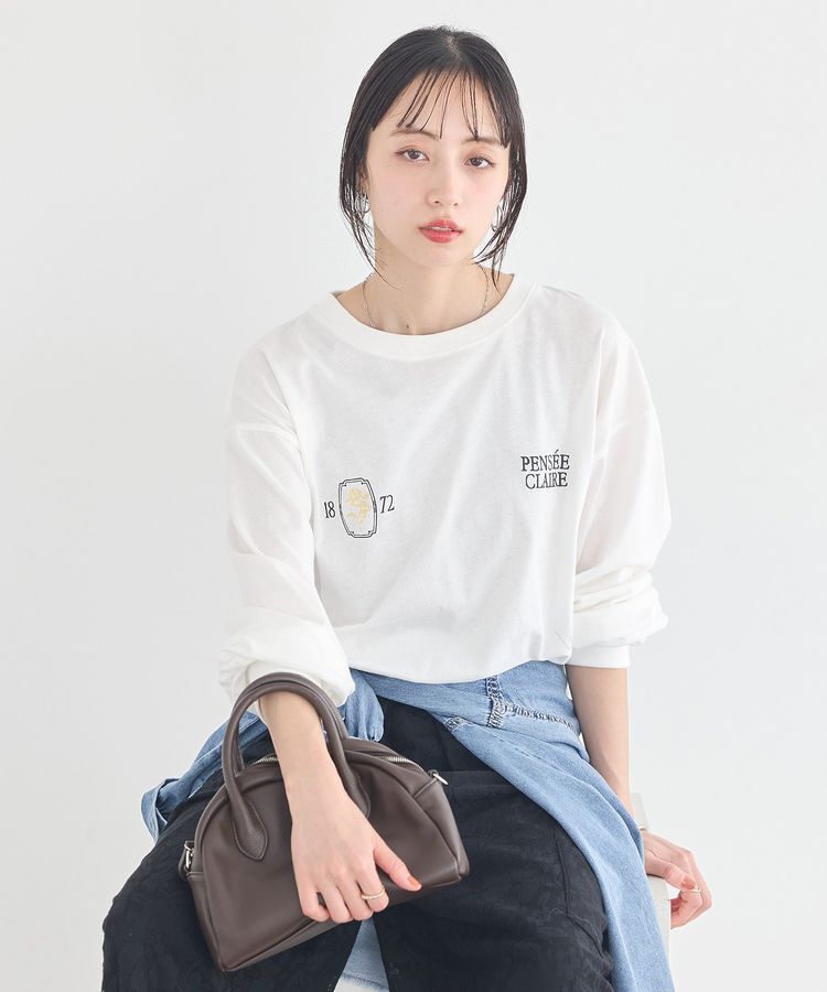 earth music&ecology「アソートグラフィックロンT」|Tシャツ・カットソー|