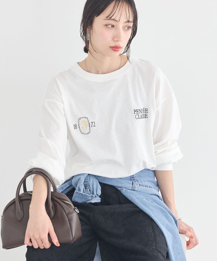 earth music&ecology「アソートグラフィックロンT」|Tシャツ・カットソー|B