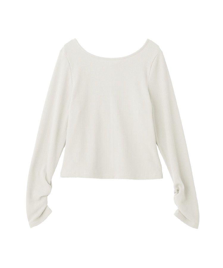 earth music&ecology「【前後2WAY】ツイストカットアウトプルオーバー」|Tシャツ・カットソー|