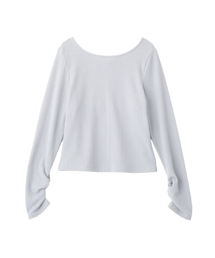 earth music&ecology「【前後2WAY】ツイストカットアウトプルオーバー」|Tシャツ・カットソー|