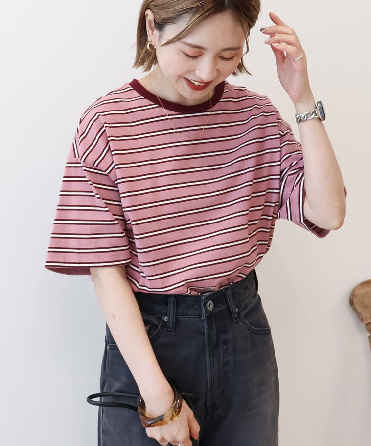 AMERICAN HOLIC「レトロボーダープルオーバー」|Tシャツ・カットソー|