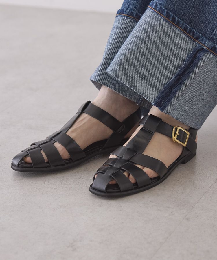 AMERICAN HOLIC「グルカサンダル」|サンダル|Black