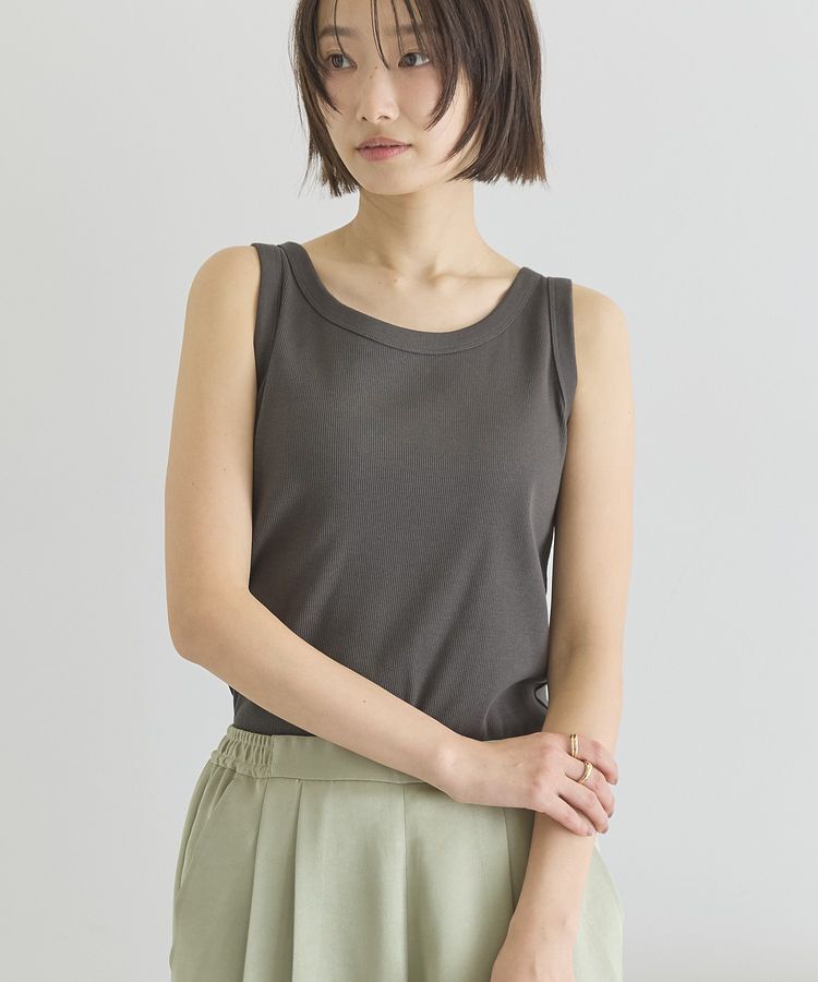 AMERICAN HOLIC「【抗菌防臭】テレコタンクトップ」|キャミソール|