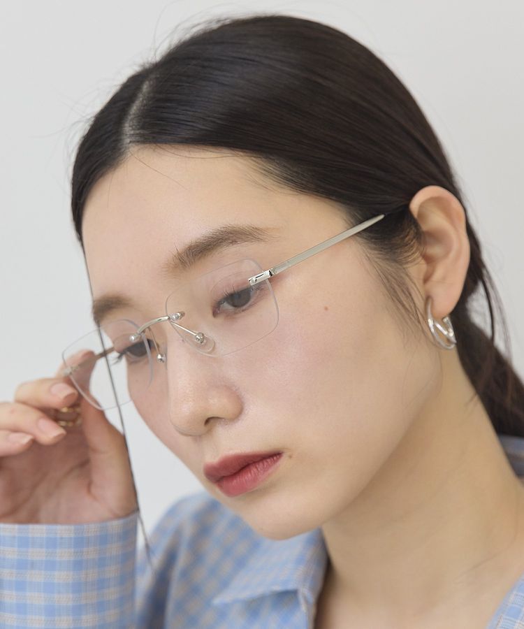 AMERICAN HOLIC「【UVカット調光】リムレスグラス」|その他|