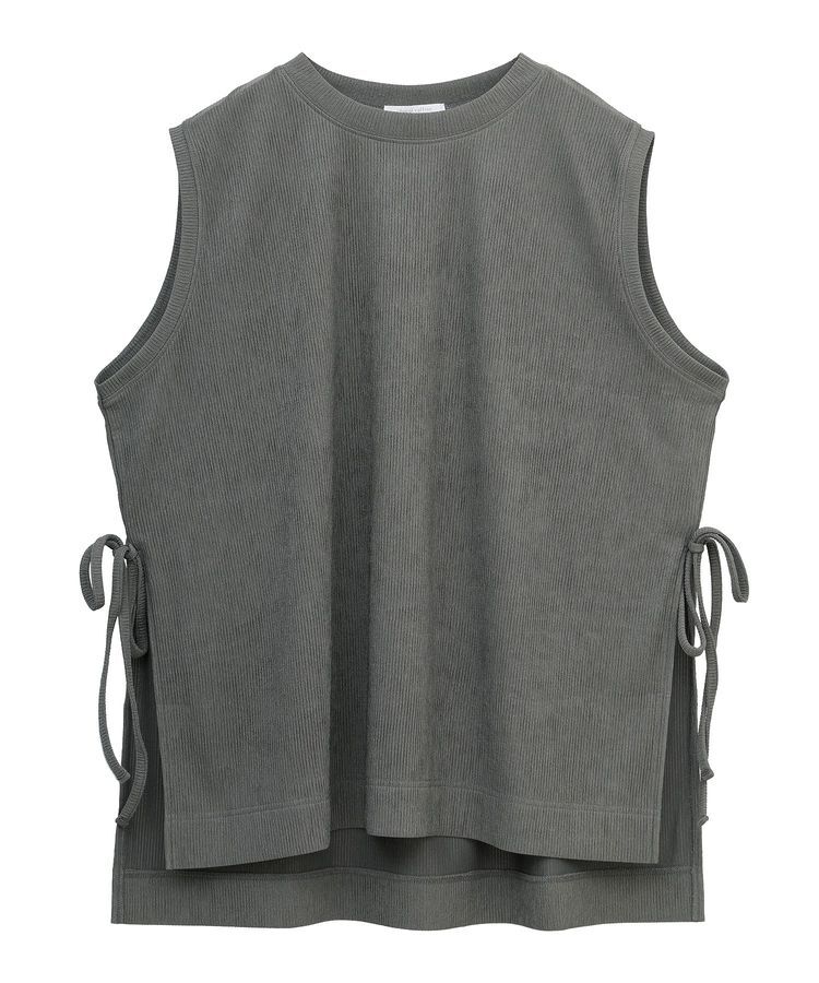 Green Parks「サイドリボンノースリーブチュニック」|チュニック|