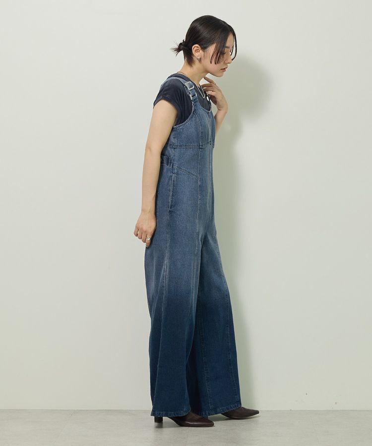 Green Parks「・SUGAR SPOON デニムコルセットオールインワン」|オールインワン|