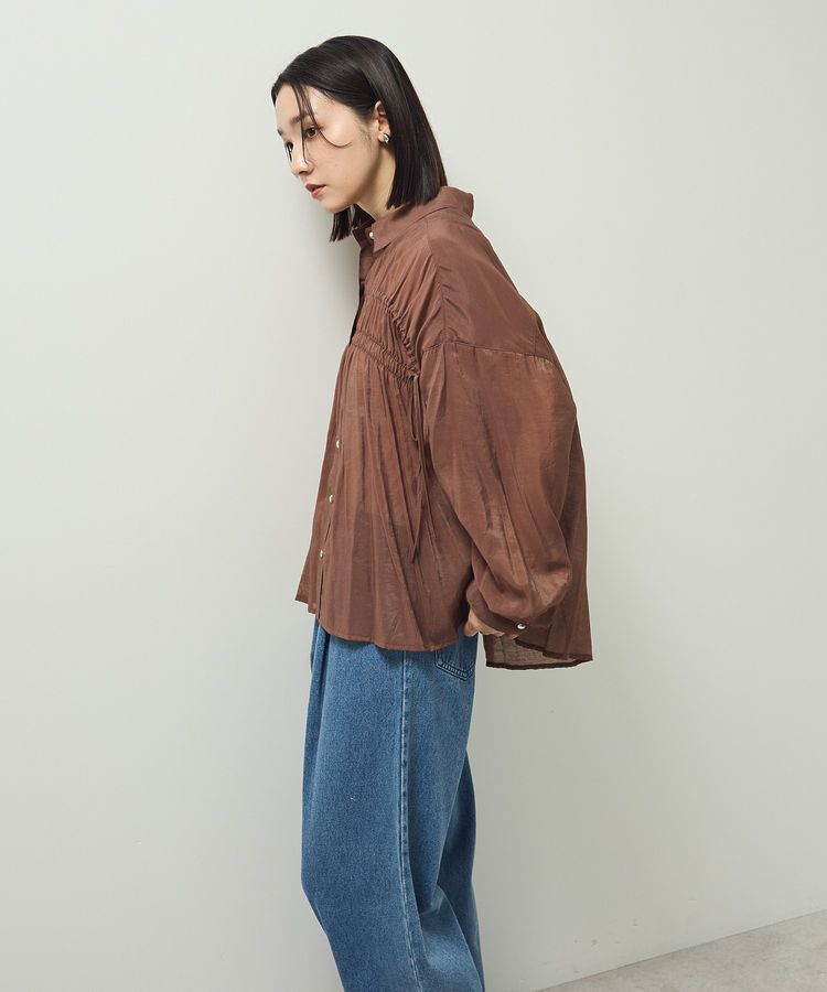 Green Parks「・ELENCARE DUE シアーシャーリングシャツ」|シャツ・ブラウス|