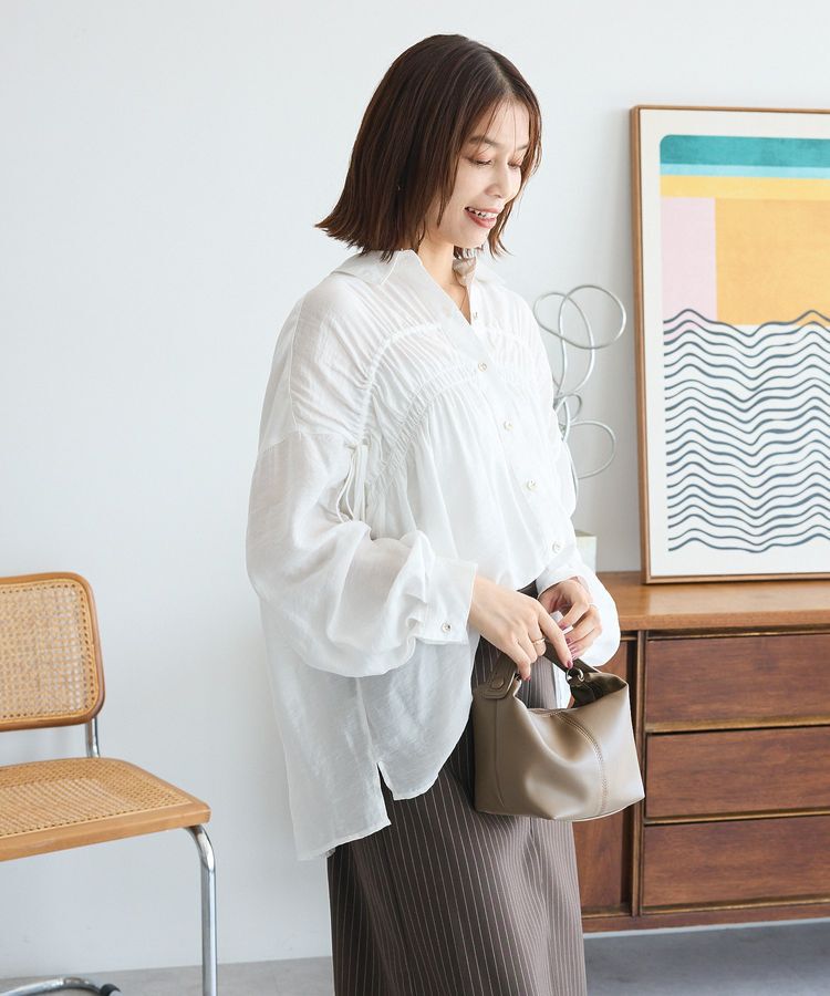 Green Parks「・ELENCARE DUE シアーシャーリングシャツ」|シャツ・ブラウス|