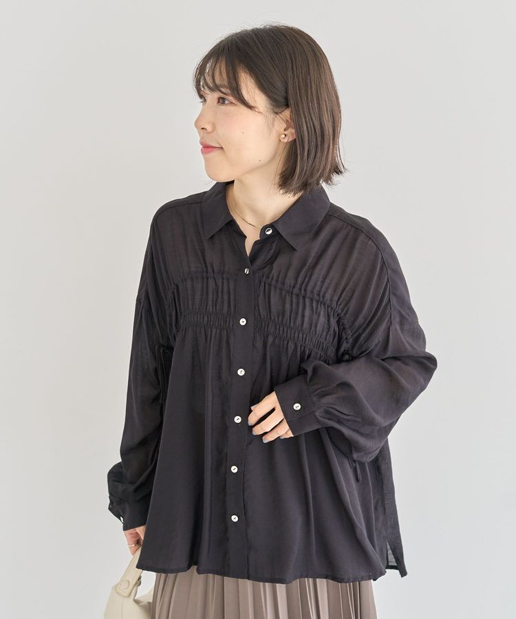 Green Parks「・ELENCARE DUE シアーシャーリングシャツ」|シャツ・ブラウス|