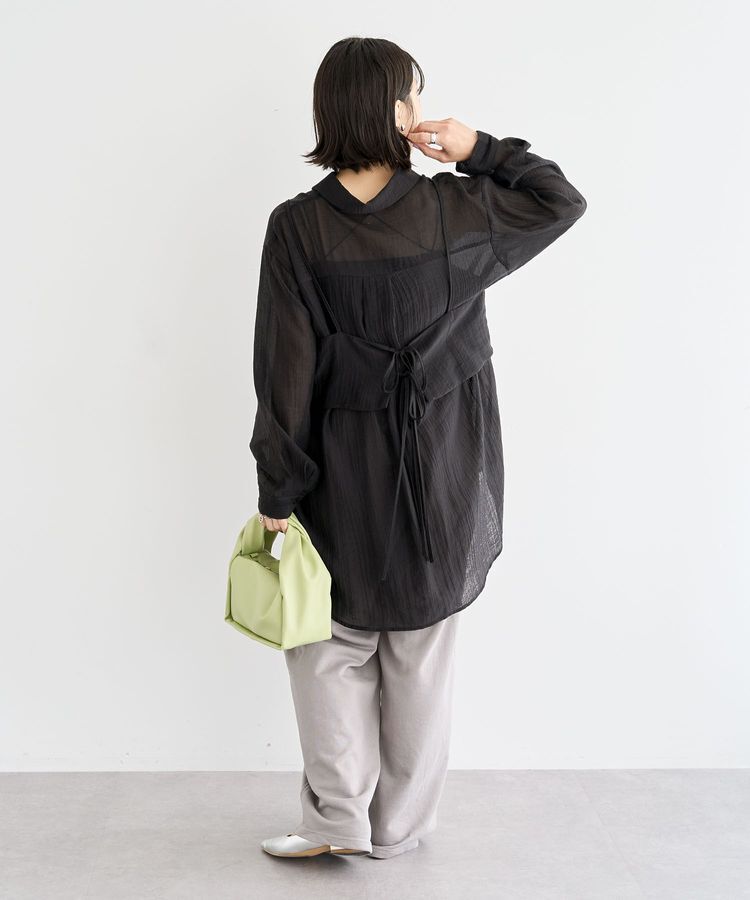armonia「SET2点シアーシャツ+ビスチェ」|シャツ・ブラウス|