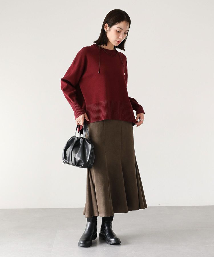Green Parks「なめらかタッチスウェード調マーメイドスカート」|スカート|