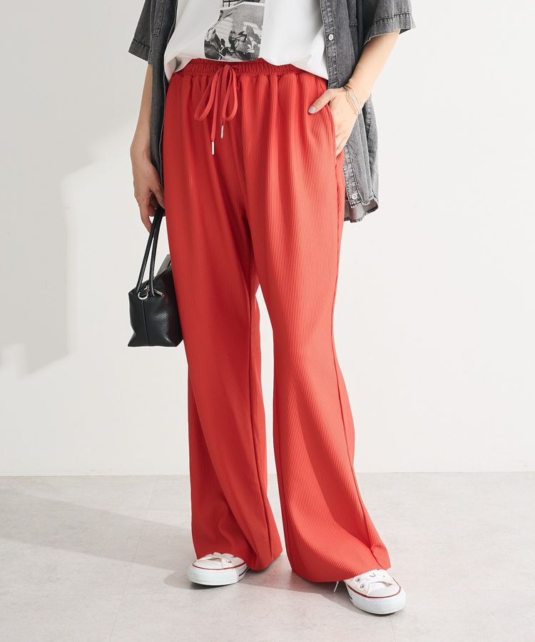 Green Parks「セルフカットリブパンツ」|その他|Red