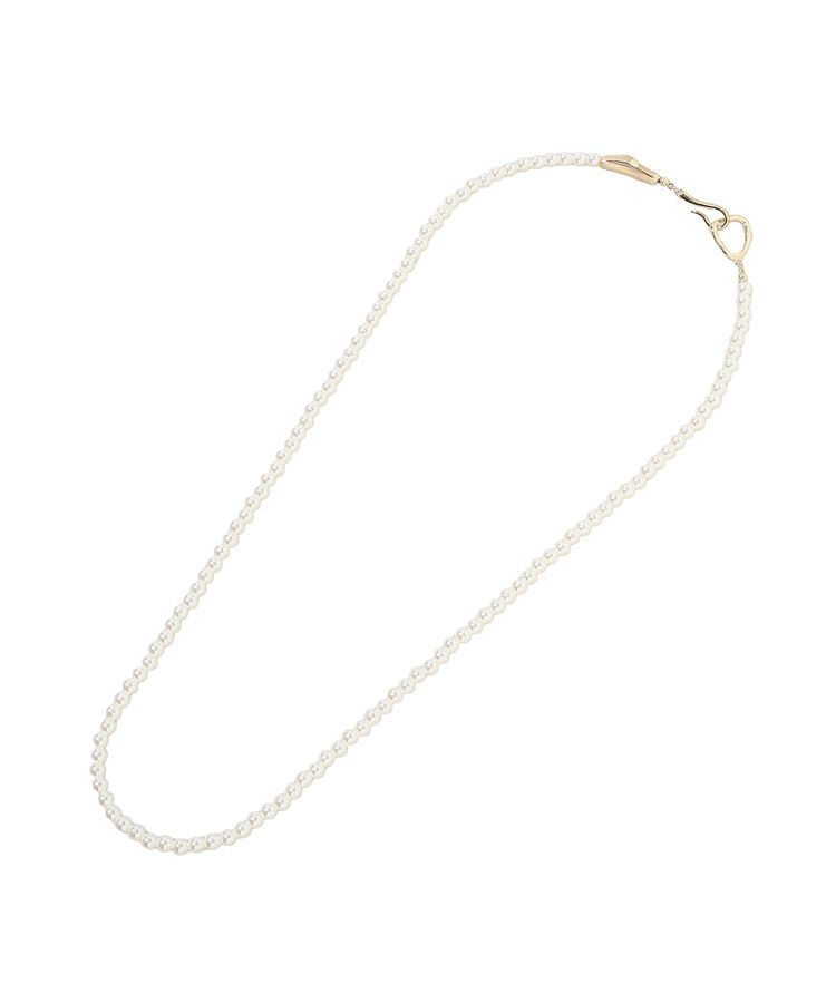 YECCA VECCA「パールフックネックレス」|ネックレス|