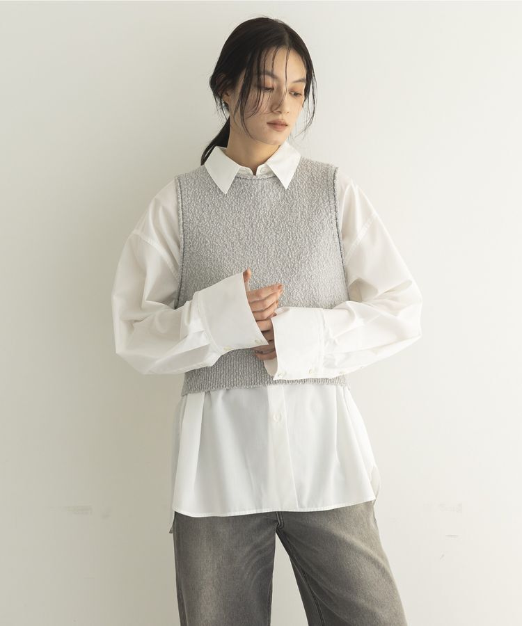 GARAGE OF GOOD CLOTHING「アメスリショートベスト」|ベスト・ジレ|